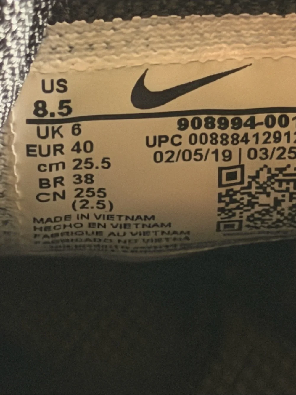 Nike Downshifter 8 Running Shoes Women’s Size‎ 8.5 Sneakers